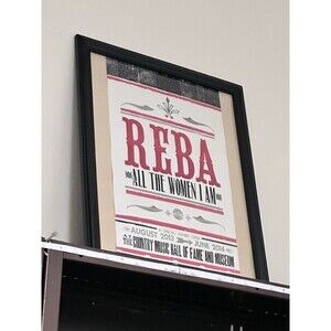 REBA - Framed Hatch Show Print – Country Music Hall of Fame